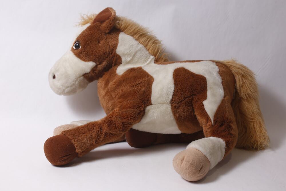 24K HuggaPuffs Polar Puff Horse Large Plush Special Effects ~ 260209-WH 970